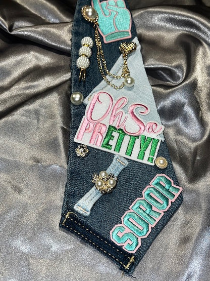 "AKA" inspired junk tie- AKA1