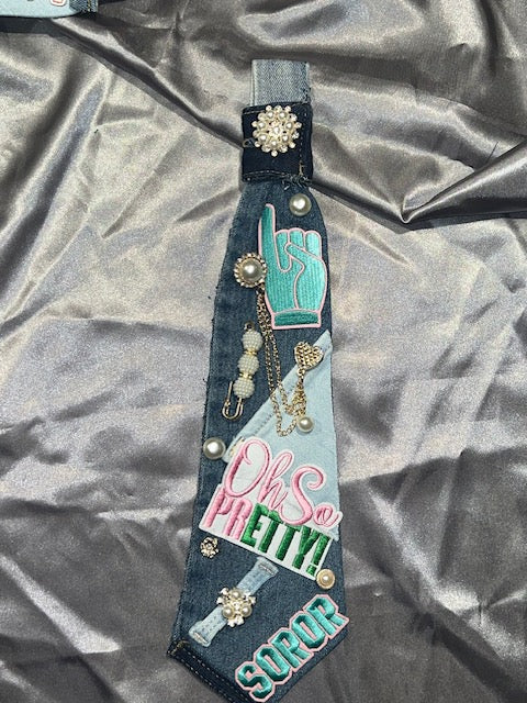 "AKA" inspired junk tie- AKA1
