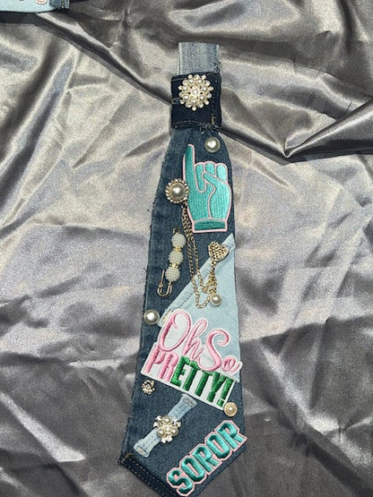 "AKA" inspired junk tie- AKA1