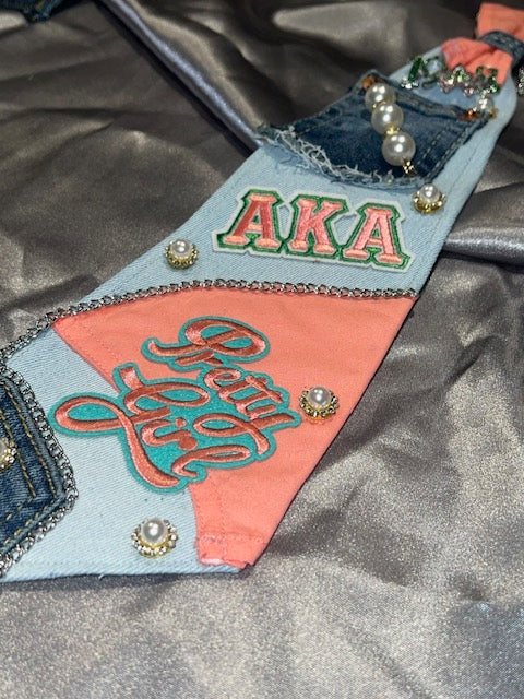 "AKA" inspired junk tie- AKA2