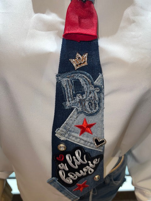 Boujie Dior junk tie