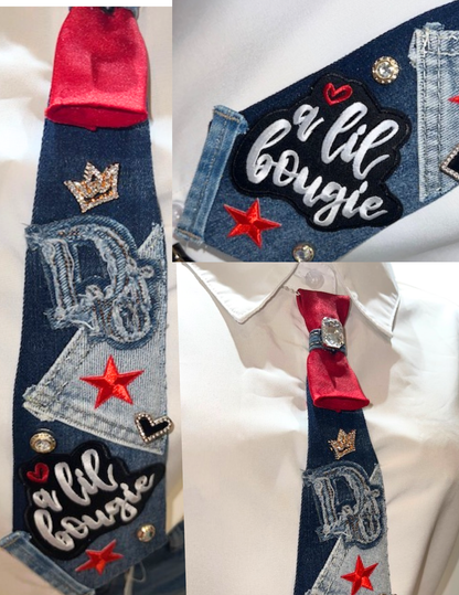 Boujie Dior junk tie