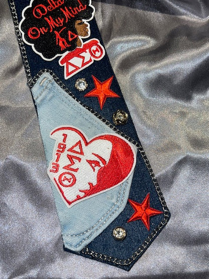 "DST" theme junk tie- Delta1