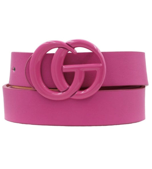 Dup Faux leather belt