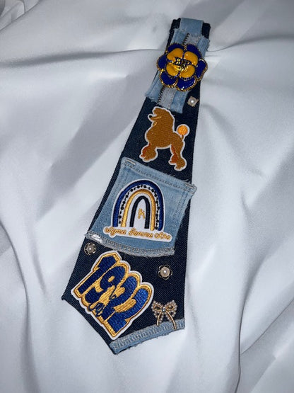 "SGRho" themed junk tie- 2