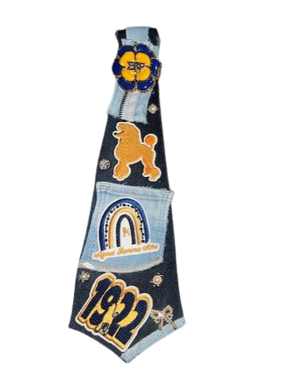 "SGRho" themed junk tie- 2