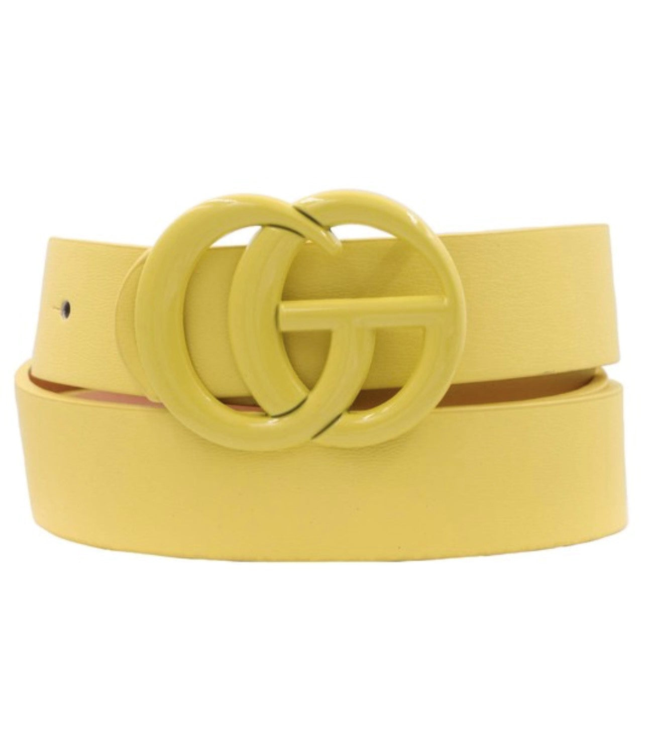 Dup Faux leather belt